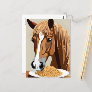Carte Postale spaghetti