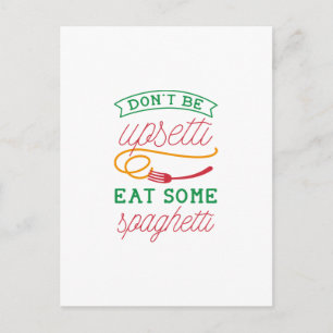 Carte Postale Spaghettis