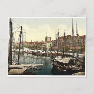 Carte Postale Spalato, Palais de Dioclétien, Dalmatie, Austro-Hu