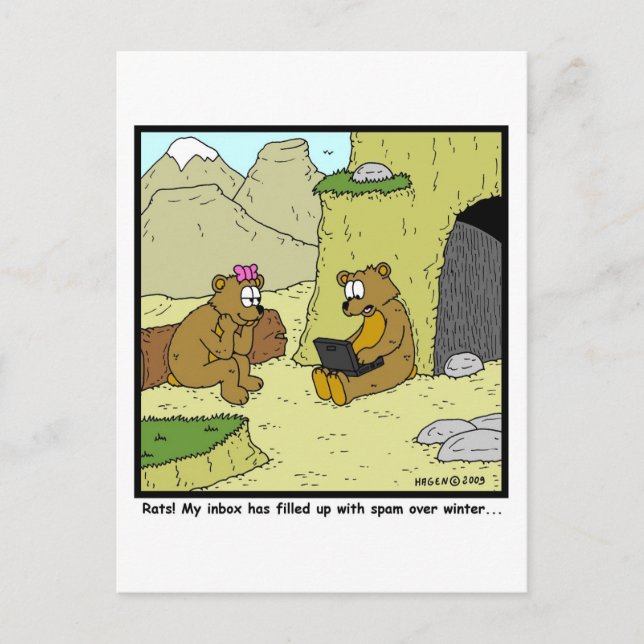 Carte Postale Spam (Devant)