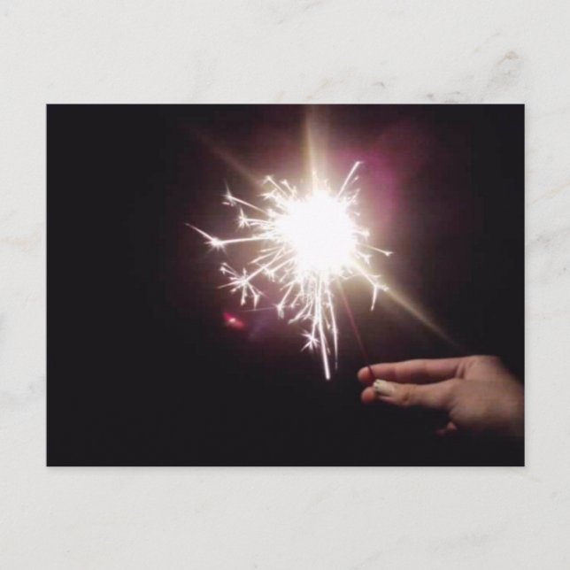 Carte Postale Sparkler (Devant)