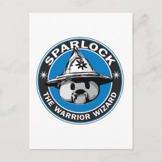Carte Postale Sparlock the Warrior Wizard