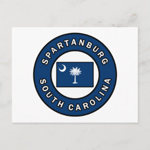 Carte Postale Spartanburg Caroline du Sud