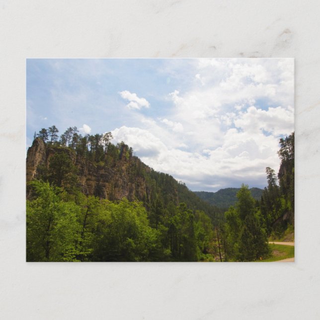 Carte Postale Spearfish Canyon, Dakota du Sud (Devant)