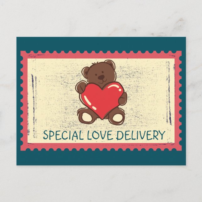 Carte postale Special Love Delivery Kids Connectio (Devant)