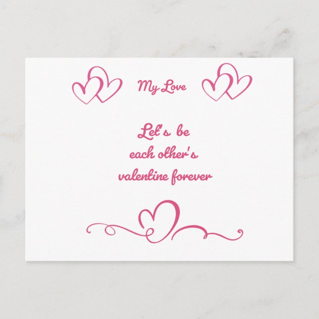 Carte Postale Special message for spacial one.....  (Devant)