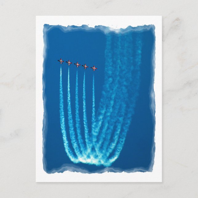 Carte Postale Spectacle aérien à San Francisco (Devant)