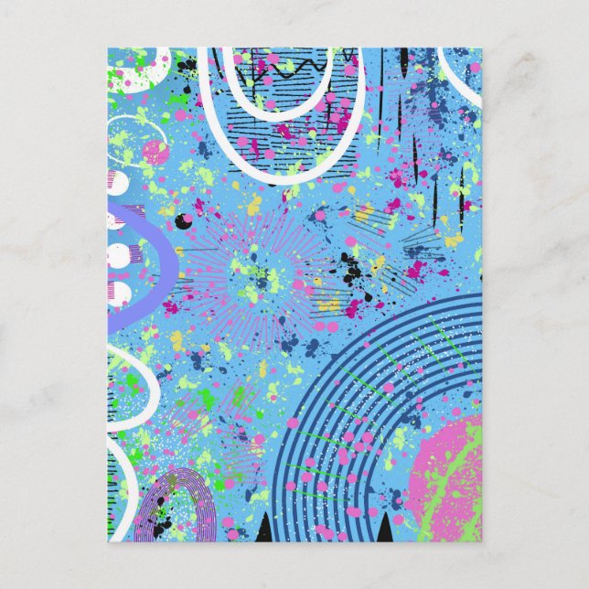 Carte Postale Spectacle Fireworks (Devant)