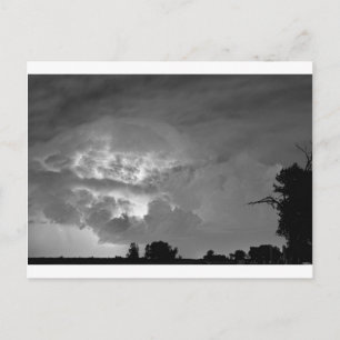 Carte Postale Spectacle lumineux noir et blanc