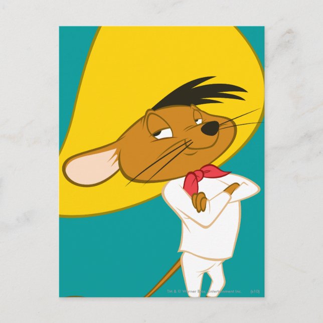 Carte Postale SPEEDY GONZALES™ Couleur de confiance (Devant)