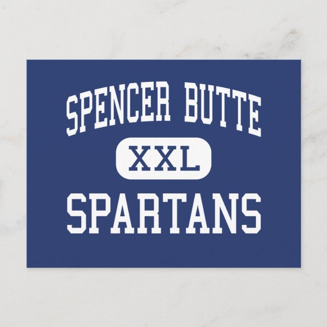 Carte Postale Spencer Butte Spartans Middle Eugene Oregon (Devant)