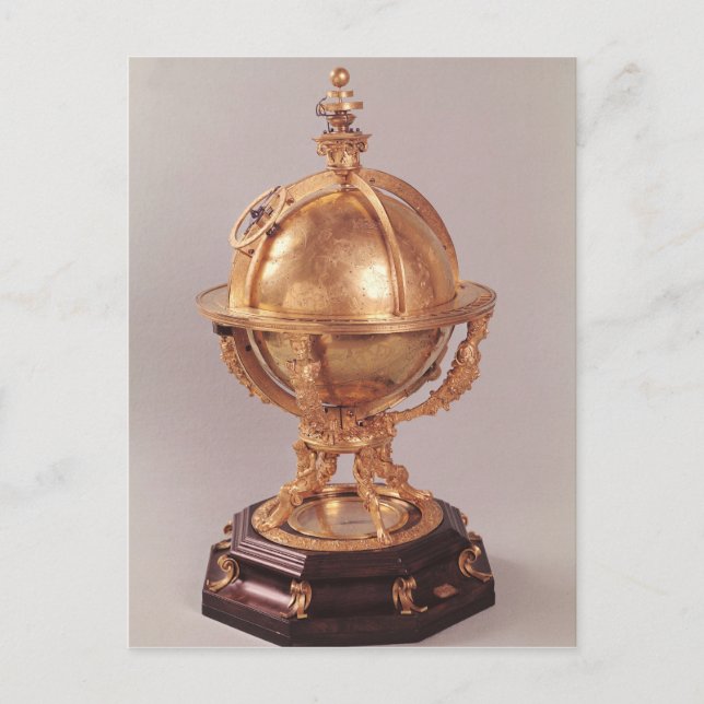 Carte Postale sphère céleste, c.1580 (Devant)