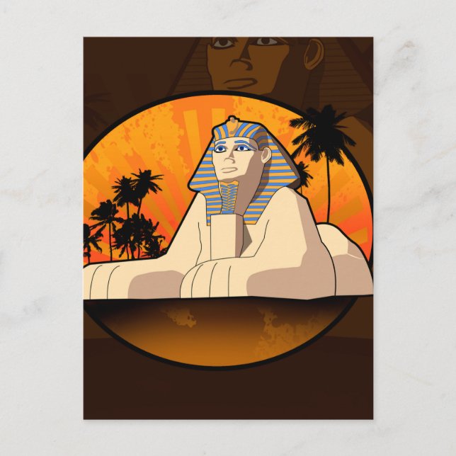 Carte Postale Sphinx (Devant)