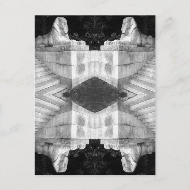 Carte Postale Sphinx de Londres (Devant)