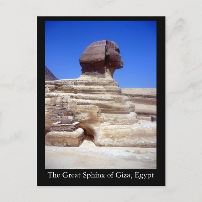 Carte Postale sphinx txt (Devant)