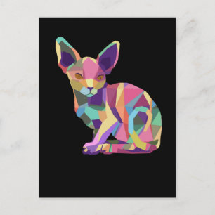 Carte Postale Sphynx Cat Toxits For Women And Men Sphynx Cat