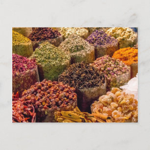 Carte Postale Spices of the middle east