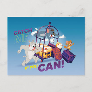 Carte Postale Spike, Tom & Jerry - Catch Me If You Can