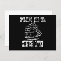Spilling The Tea Depuis 1773 Juillet Enseignant D'