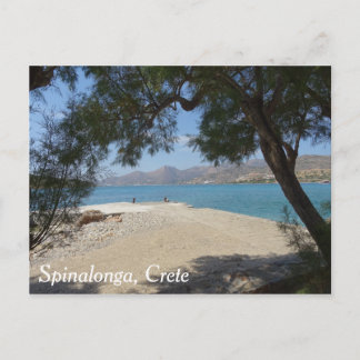 Carte Postale Spinalonga, Crète