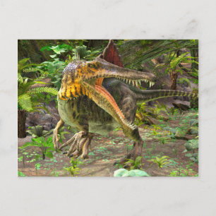 Carte Postale Spinosaure dinosaure