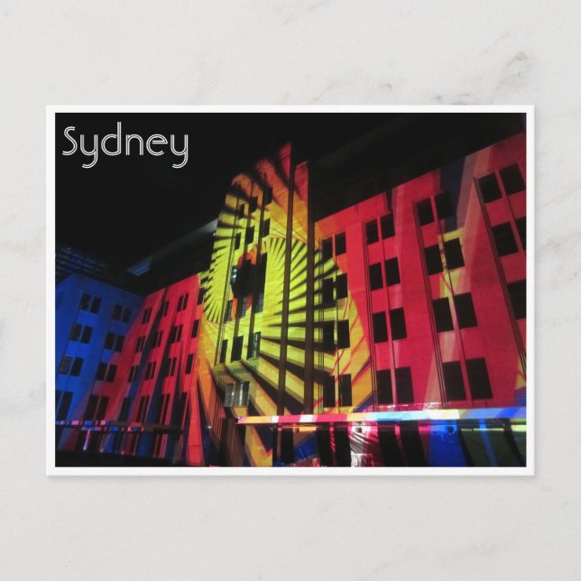 Carte Postale spirale vive de sydney mca (Devant)