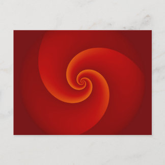 Carte Postale Spirales de fond abstraites III