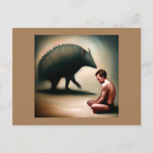 Carte Postale Spirit Animal Armadillo 1