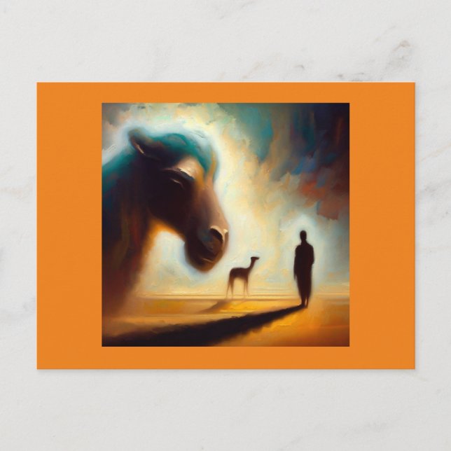 Carte Postale Spirit Animal Camel 1 (Devant)