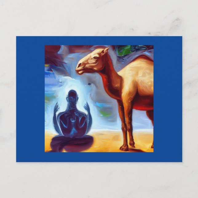 Carte Postale Spirit Animal Camel 3 (Devant)
