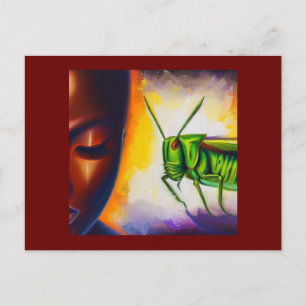 Carte Postale Spirit Animal Grasshopper 2