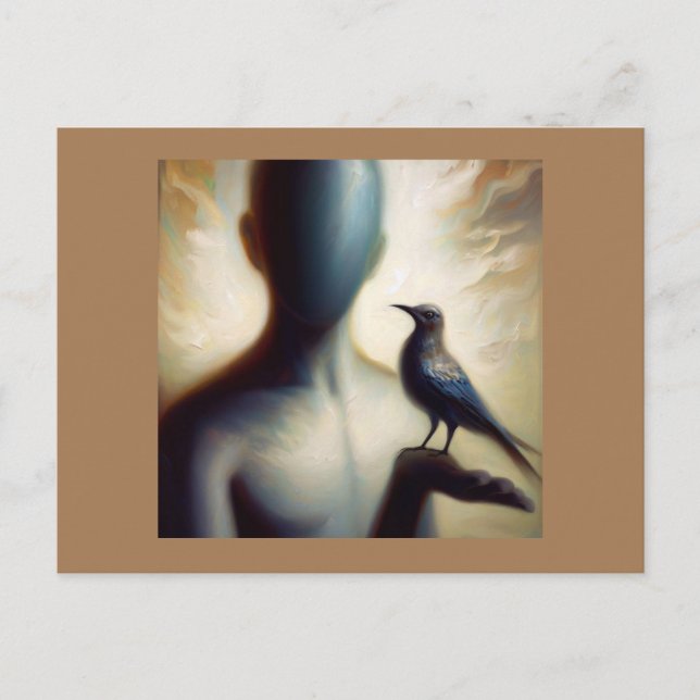 Carte Postale Spirit Animal Mockingbird 2 (Devant)