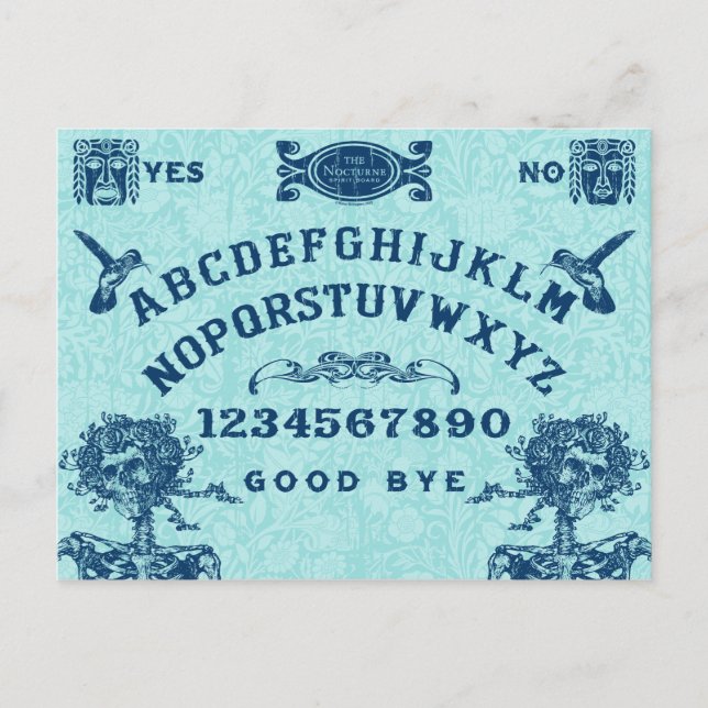 Carte Postale Spirit Board "La Nocturne" (Devant)