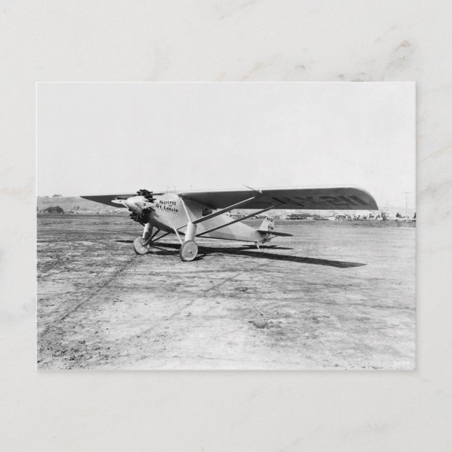 Carte Postale Spirit of St. Louis (Lindbergh) (Devant)