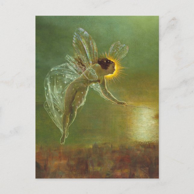 Carte Postale Spirit of the Night - John Atkinson Grimshaw (Devant)