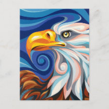 Carte postale Spirit Spirl Spirits Eagle Spirit Po