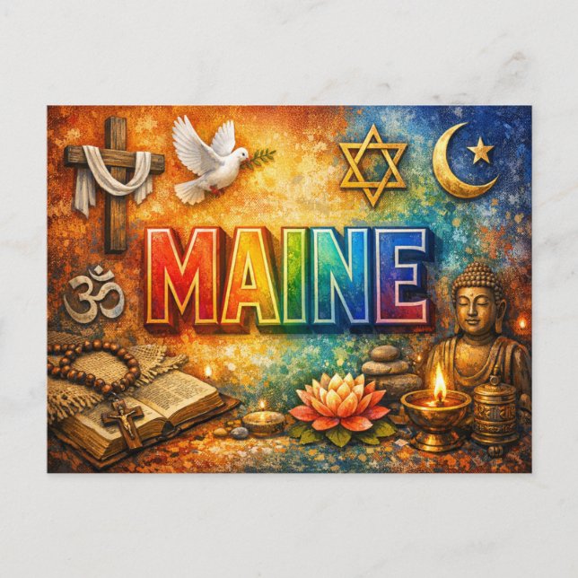 Carte Postale Spiritual Postcard  (Devant)
