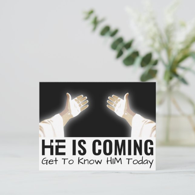 CARTE POSTALE SPIRITUEL (Debout devant)