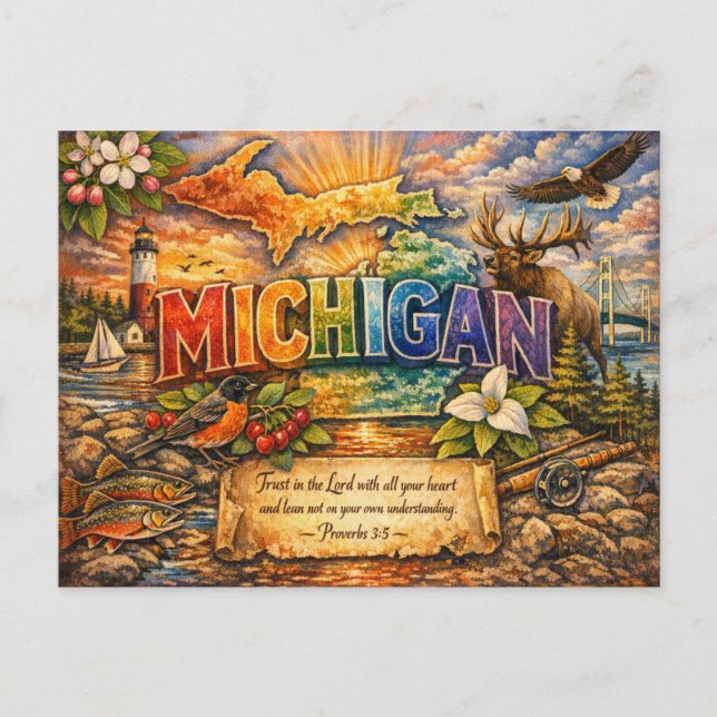 Carte postale spirituelle  (Devant)