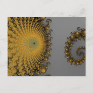 Carte postale Spirole citrouille