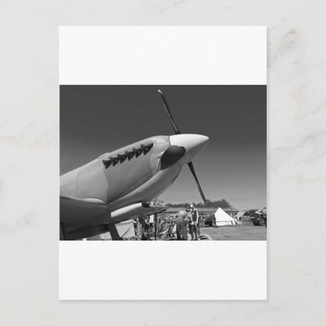 Carte Postale Spitfire Mk 1A (Devant)