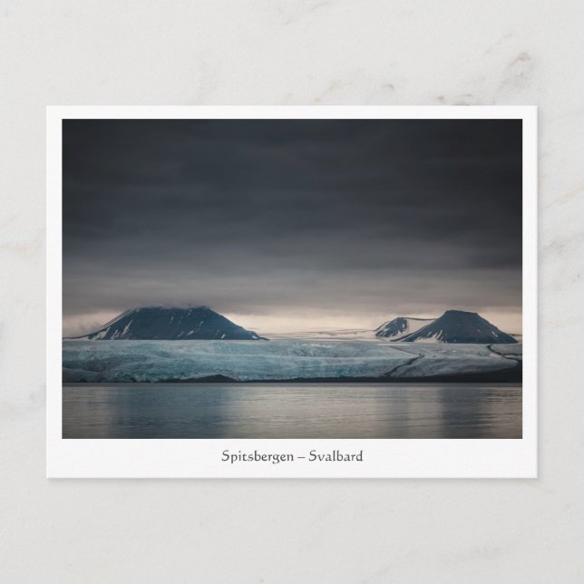 Carte Postale Spitsbergen Svalbard (Devant)