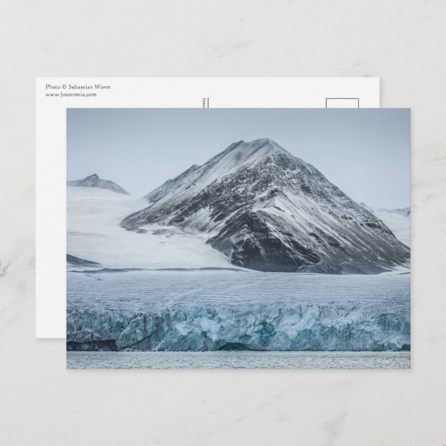 Carte Postale Spitsbergen Svalbard Paysage Photo (Devant / Derrière)