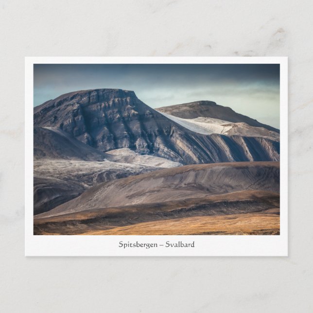 Carte Postale Spitsbergen Svalbard Paysage Photo (Devant)