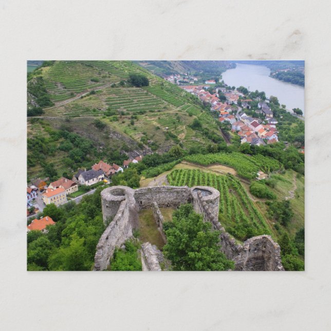 Carte Postale Spitz an der Donau (Devant)