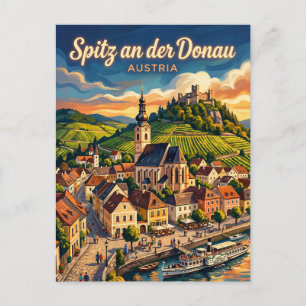 Carte Postale Spitz an der Donau Autriche