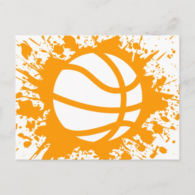 Carte Postale splatz de basket (Devant)