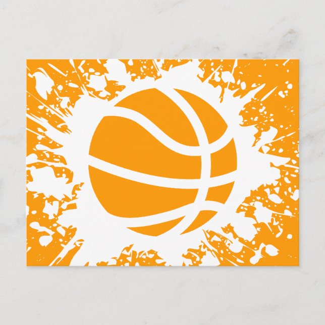 Carte Postale splatz de basket (Devant)