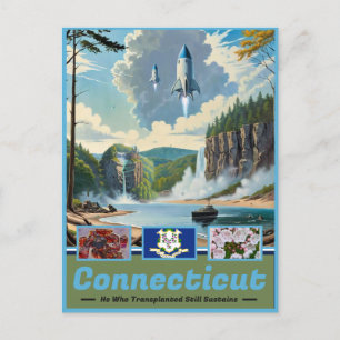 Carte Postale Splendeur surréelle Connecticut : Keepsaké