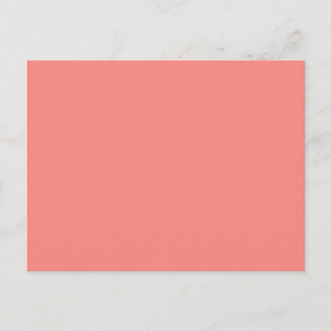 Carte Postale SPLENDOR ROSE WATERMELON (arrière - plan couleur s (Devant)